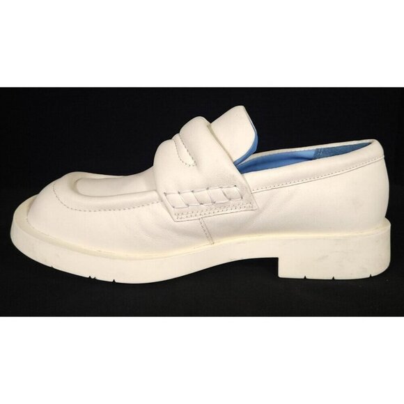 CamperLab Mil 1978 Padded Leather Loafers 37 US 7 Womens Ivory Camper Lab $245 - Picture 6 of 13